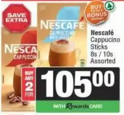 Spar Nescafe Cappuccino Sticks Assorted offer