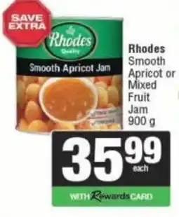 Spar Rhodes Smooth Apricot Jam offer