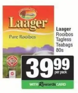 Spar Laager Pure Rooibos offer