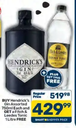 Pick n Pay Hendrick's Gin Assorted 750ml offer