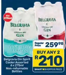 Pick n Pay Belgravia Gin Spirit Cooler Assorted 6 x 275ml offer