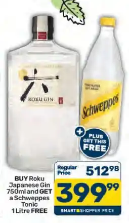 Pick n Pay Roku Japanese Gin 750ml offer