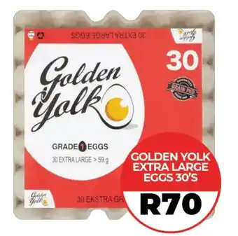 Golden Yolk Extra Large Eggs