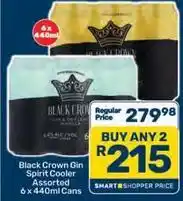 Pick n Pay Crown - gin spirit cooler offer