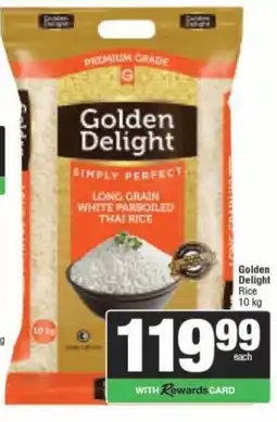 Spar Golden Delight Long Grain White Parboiled Thai Rice offer