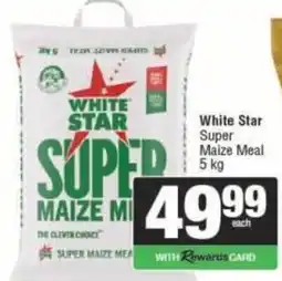 Spar White Star Super Maize Meal offer