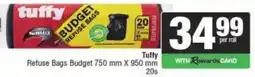 Spar Tuffy Refuse Bags Budget offer