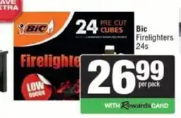 Spar Bic Firelighters offer