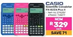 Game CASIO Scientific Calculator FX-82ZA Plus II offer