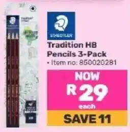 Game Staedtler Tradition HB Pencils offer