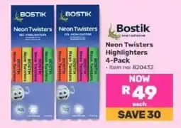 Game Bostik Neon Twisters Highlighters offer