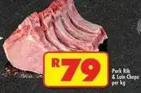 Shoprite Pork rib & loin chops offer
