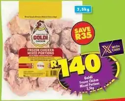 Shoprite Goldi - frozen chicken mixed portions offer