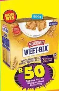 Shoprite Bokomo - wholegrain wheat biscuits offer
