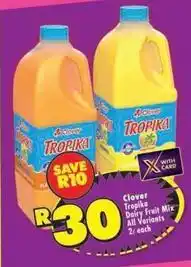 Shoprite Clover - dairy fruit mix offer