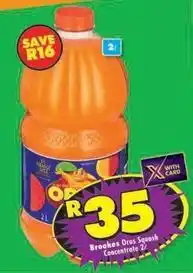 Shoprite Oros - brookes squash concentrate offer