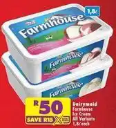 Shoprite Farmhouse - ice cream offer