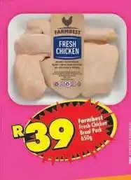 Shoprite Fresh chicken brooi pack offer