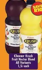 Shoprite Clover - fruit nectar blend offer
