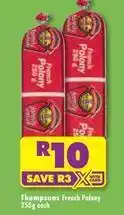Shoprite French polony offer