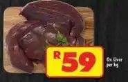 Shoprite Ox liver offer