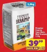 Shoprite Coarse braaipap super maize meal offer