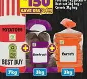 Best buy - potatoes, beetroot, carrots