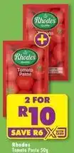 Shoprite Rhodes - tomato paste offer