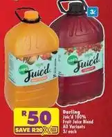 Shoprite Darling - 100% fruit juice blend offer
