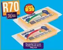 Shoprite Parmalat - full cream cheddar/gouda cheese offer