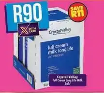 Shoprite Crystal valley - full cream milk long life offer