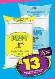Shoprite Darling - fresh full cream milk offer