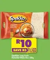 Shoprite Spekko - long grain parboiled white rice offer