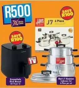 Shoprite J7 6 piece cookware set & air fryer offer