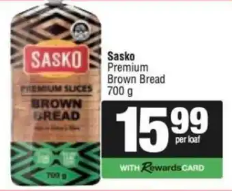 Sasko Premium Slices Brown Bread