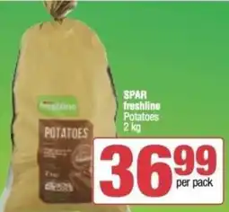 KwikSpar SPAR freshline Potatoes offer