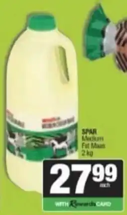 Spar Savemor SPAR Medium Fat Maas offer