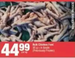 Spar Savemor Bulk Chicken Feet offer