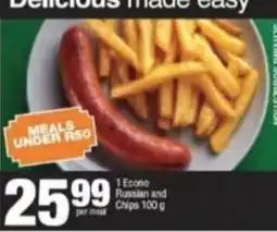 Spar Savemor 1 Econo Russian and Chips offer
