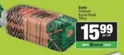 Spar Savemor Sasko Premium Brown Bread offer