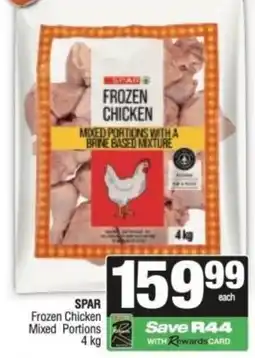 Spar SPAR Frozen Chicken Mixed Portions offer