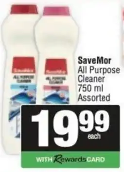 Spar SaveMor All Purpose Cleaner Assorted offer