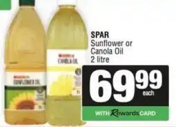 Spar Meston Sunflower Oil offer