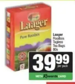 Spar Savemor Laager Pure Rooibos offer