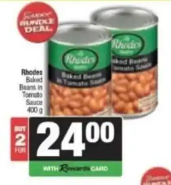 Rhodes Baked Beans in Tomato Sauce