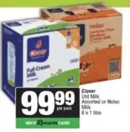 Spar Savemor Clover UHT Milk Assorted offer