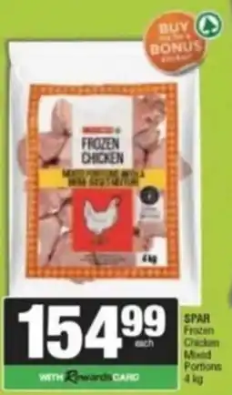 Spar Savemor SPAR Frozen Chicken Mixed Portions offer