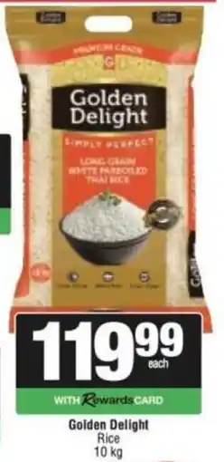 Spar Golden Delight Rice offer