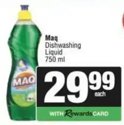 Spar Maq Dishwashing Liquid offer