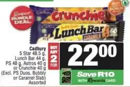 Spar Cadbury Assorted offer